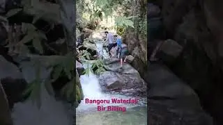 Bangoru Waterfall | Bir Billing | Himachal Pradesh | Dangerous waterfall #explore #himachalpradesh