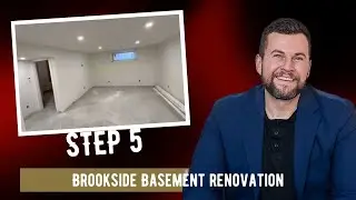 Brookside Basement Renovation | Drywall & Mitering