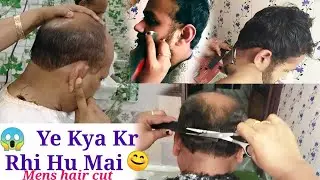 Mens haircut at home during lockdown ||घर मे करे Mens हेयर कटिग ||short back and sides cut (Hindi)