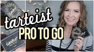 Tarteist Pro to Go & Pro Glow to Go! Swatches, Comparisons, & Review! | LipglossLeslie