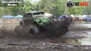 FROGGER Green VW Bug At BFE Mud Bog 2020