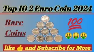 Top 10 2 Euro Coin 2024! Rare and collectable euro coins!#2eurocoin #eurocoin #eurocurrency