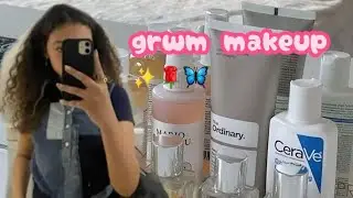 GRWM ✨️ 🦋 MAKEUP 🌹 🫧💄(voir le haul de la dernière fois 🛍)|ryme.butterfly 🦋🌹|{ryme.amine}