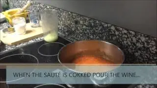 HOW TO DO A FRICASSE OF BEEF