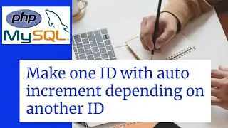 Make one ID with auto increment depending on another ID -  MySql