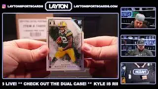 Mega Dual Case NFL 2025 и 2024 Panini Impeccable Football Hobby СЛУЧАЙНЫЕ КОМАНДЫ