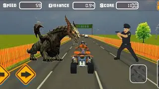 ATV Quad Bike Racing Simulator Bike Shooting | Rescue City Bike Racing Android GamePlay #5
