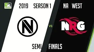 Team Envy vs NRG Esports (Part 1) | OWC 2019 Season 1: North America West [Semifinals]