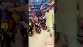 Heavy bike installments in Karachi Akbar Road  #millionviews #cityinpakistan #akbarroad #heavybikes