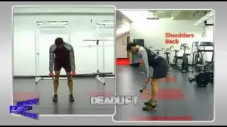 Saint Charles Illinois Fitness Boot Camp Trainer Demonstrates Deadlift