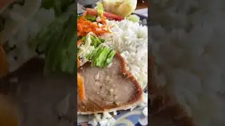 FRESH TUNA STEAK 🐟🇮🇨 BALC&Oacute;N CANARIO Restaurant | Puerto Rico Shopping Center Gran Canaria 👌🏽