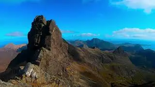 Sgurr a' Bhasteir, Sgurr a' Fionne Choire and Views of Pinnacle Ridge & Am Bhasteir  - Sept 2020