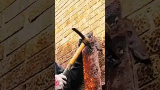 severe rust jacking ! 😳 #construction #home #diy #fix #satisfying #destroy #smash #repair  #damage