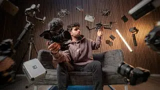 SETUP VID&Eacute;O 2026 - Le kit du vid&eacute;aste (cam&eacute;ra, drone, micro, lumi&egrave;res, accessoires, macbook...)