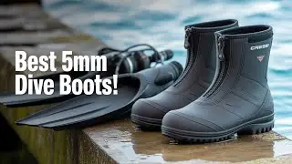 Cressi KORSOR Dive Boots | 5mm Neoprene Scuba Boots