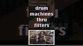 Drum Machines Thru Filters (cool sound) #musicproduction #drums #music