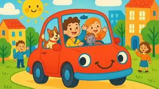 The Red Car Rushes to the Rescue | A Kind Bany Songs