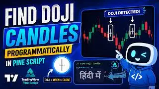 How to Code Doji Candle Finder Indicator in Trading View Pine Script | IT WALA | HINDI-हिंदी