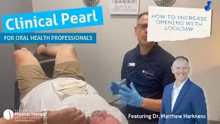 How to increase mouth opening for patients with lock jaw