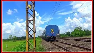 Rare :  Freight Train with ICF rakes || Indian Railways