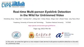 [CVPR 2023] Real-time Multi-person Eyeblink Detection in the Wild for Untrimmed Video