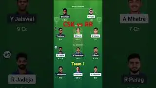 CSK vs RR dream11 team today match shorts #csk #rr #cskvsrr #dhoni #thala #my11circle #ipl2025 #rcb