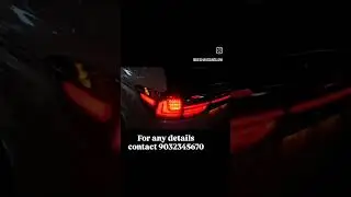 innova hycross front grill replaced with Maybach grill foot steps  imported connecting tail light