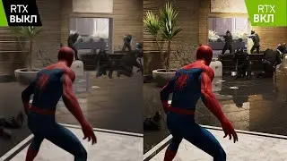СРАВНЕНИЕ ГРАФИКИ в SPIDER-MAN REMASTERED | RTX ON vs RTX OFF + RTX 3060 Ti 4К видео