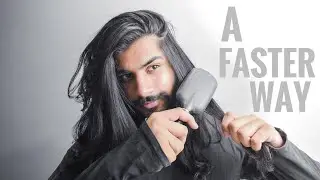 A Newer, Faster Way to comb Long Hair - How to Get it Done Quickly