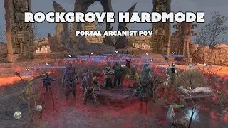 vRG HM Clear - Portal Arcanist POV - ESO U45 Fallen Banners