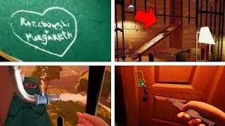 TOP: 24 EASTER EGGS QUE NO SABIAS DE HELLO NEIGHBOR ALPHA 4 (PARTE 2/3)