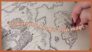 Creating a Fantasy Map for My Novel | Worldbuilding + Read-Aloud | #FantasyMap #Worldbuilding