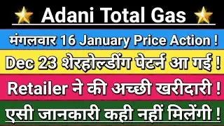 Adani gas share news today | atgl share analysis | atgl stock latest news today | Vinay Equity