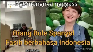 Mantap ! Bule Spanyol Fasih Berbahasa Indonesia || Reaction