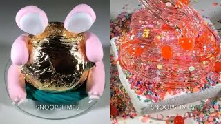 ASMR | Clay Slime Mixing #17