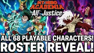 All Characters Screenshots - My Hero Academia All's Justice (All Playable Characters)