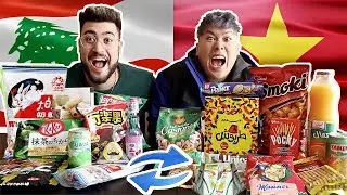 LEBANESE & ASIAN SWAP SNACKS !!