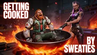 Getting Cooked by Sweaties 😭🔥 | VALORANT LIVE