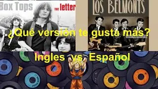 Competencia Musical. Ingles vs Espa&ntilde;ol. The Box Tops vs Los Belomonts