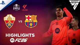 Elche vs. Barcelona - La liga 25/26 Full Match | PS5&trade; Pro [4K60FPS]