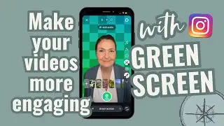 🟩 How to use Instagram’s Digital Green Screen Effect to Make Your Videos More Engaging 😃