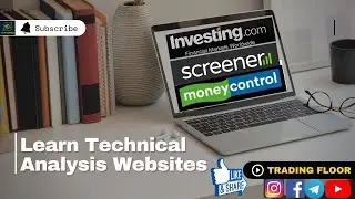 How to use investing com, Screener in, Moneycontrol websites for technical analysis