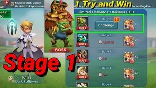 Lords mobile limited challenge darkness calls stage 1