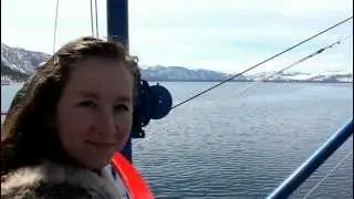 Aboard the M.S. Dixie II