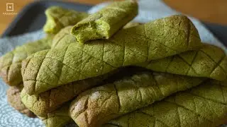 初めてのメロンパン作りにオススメ! 抹茶スティックメロンパンの作り方