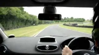 Renaultsport Clio Sport RS 200 Cup onboard camera Oulton Park Track Day vs 172 and 182