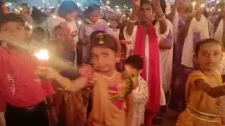 భుజబలపట్నం చిల్డ్రన్ గ్రాండ్ క్రిస్మస్#spiritual flower basket #