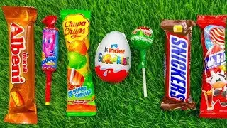 Satisfying video Asmr lollipops candy🍭 and chocolate🍫gummy candy unboxing video Asmr😋..