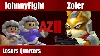 Azension II - APT | JohnnyFight (IC) Vs. Zoler (Fox) - Losers Quarters - Melee