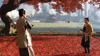 Призрак Цусимы &mdash; тренировочный бой лорда Шимуры